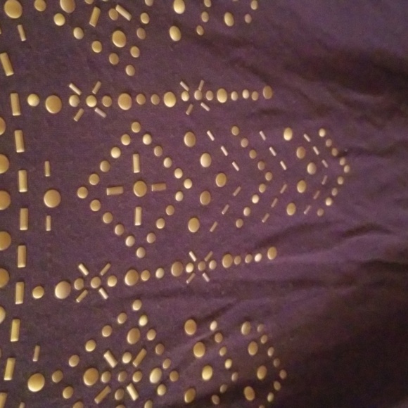 Reitmans Purple Stud Tee 2X - Picture 2 of 6